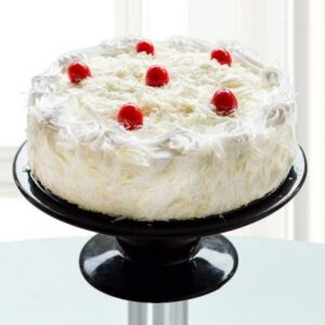 White Forest Cake
